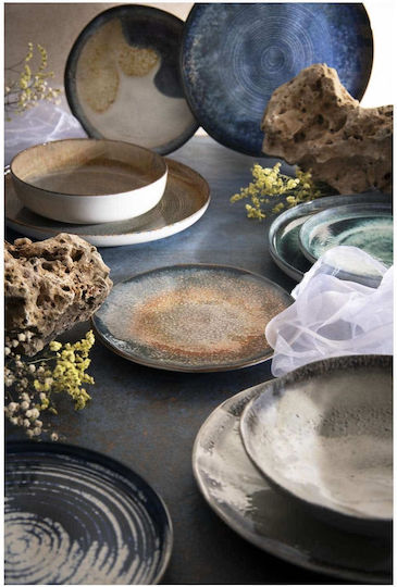 Excelsa Farfurie adâncă Ceramică Alb cu Diametru 18cm
