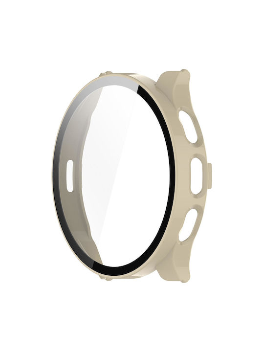 Garmin Venu 3 Pc + Tempered Film Integrated Watch Protective Case Ivory White Garmin Venu 3 Pc + Tempered Film Integrated Watch Protective Case Ivory White