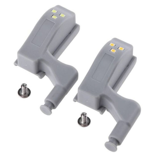 Set 30 Pieces Furniture Handles Led Lighting Gray 7.5 X 4 X 2 Cm