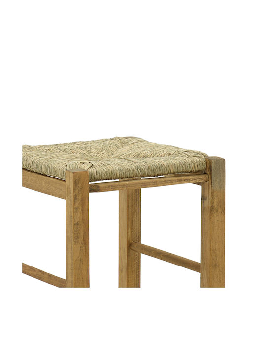 Stool Bar Wooden Bodier Brown 35x35x78cm