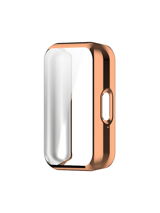 2-in-1 Protective Screen Case for Xiaomi Redmi Watch 3 Lite Watch 3 Active Rose Gold