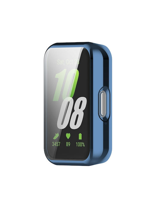 2-in-1 Protective Screen Case for Xiaomi Redmi Watch 3 Lite Watch 3 Active Dark Blue
