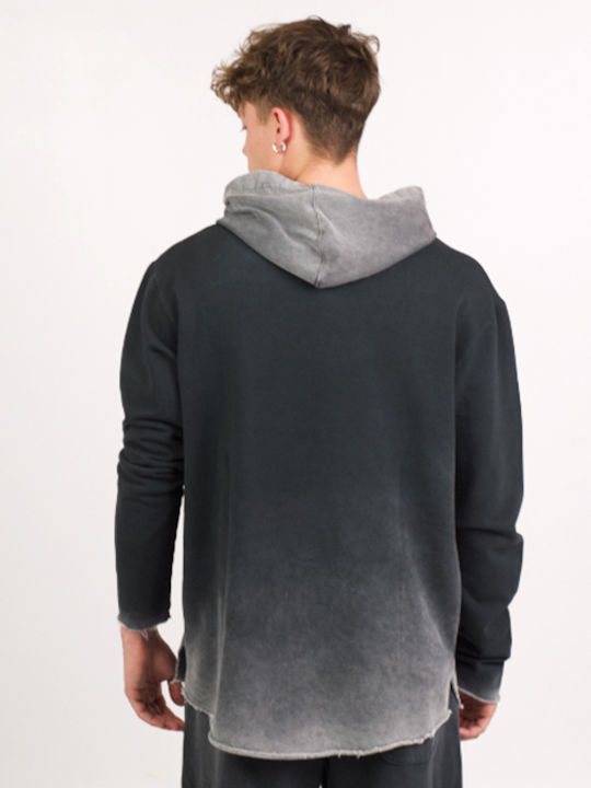 Sweatshirt with Hood Gray