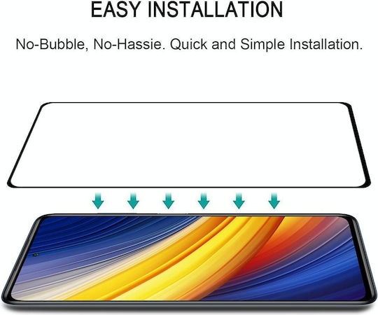 Xiaomi Poco X3 Pro Full Glue Full Screen Tempered Glass Film