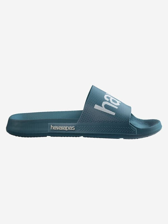 Classic Logomania Men's Slides Blue
