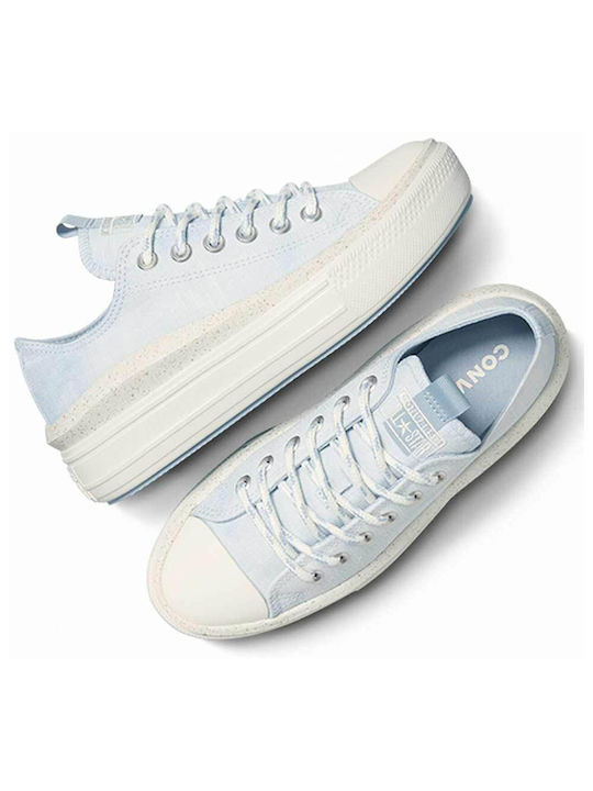 Converse Chuck Taylor All Star Move Platform Γυναικεία Sneakers Washed Canvas