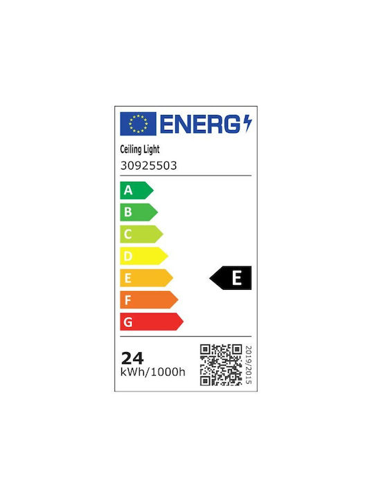 Lumină de Perete cu LED Integrat și Lumină Alb Natural 22.5x22.5x5.5cm