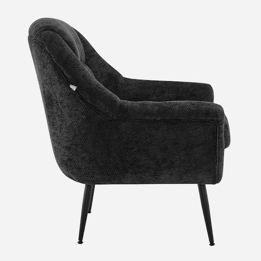 801 Sessel Black 76x77x89cm