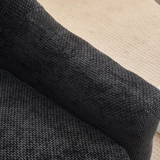 801 Sessel Black 76x77x89cm