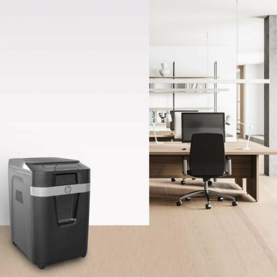 HP Aktevernichter Mikroschnitt 200 Blätter mit Behälter 32.2Es