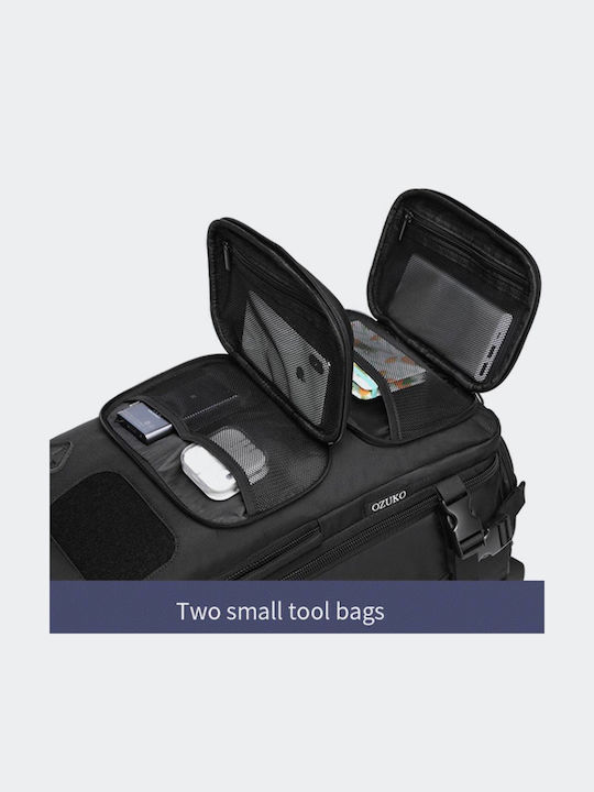 Ozuko Backpack Αδιάβροχο 42.5lt Μαύρο