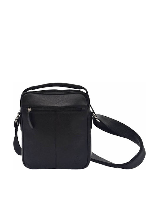 Leather Men's Bag Shoulder / Crossbody Black