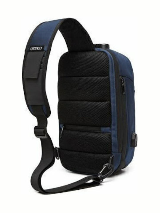 Herrentasche Sling Blau