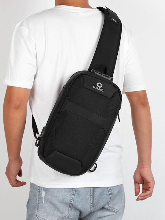 Herrentasche Sling Blau