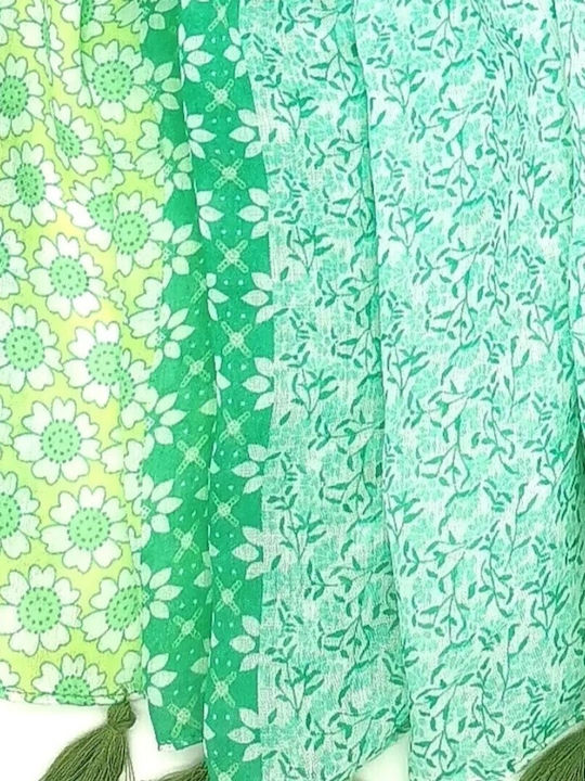 MI-TU Exclusive Women's Scarf Green