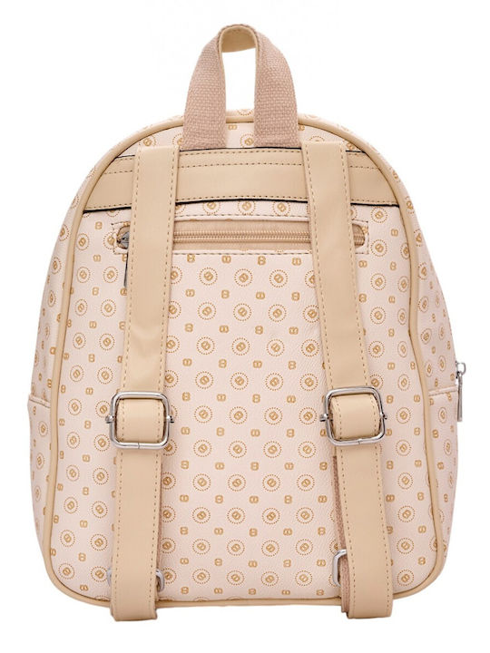 Women's Beige Backpack Bag