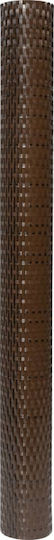 vidaXL Shade Divider Brown 0.8x3m