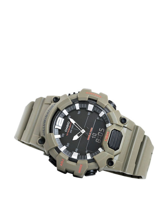 Casio Ρολόι Μπαταρίας με Καουτσούκ Λουράκι