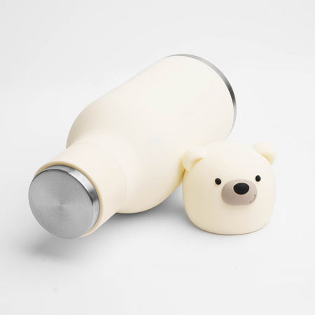 Asobu Παιδικό Παγούρι Πλαστικό με Καλαμάκι Bear 460ml (Διάφορα Σχέδια/Χρώματα)