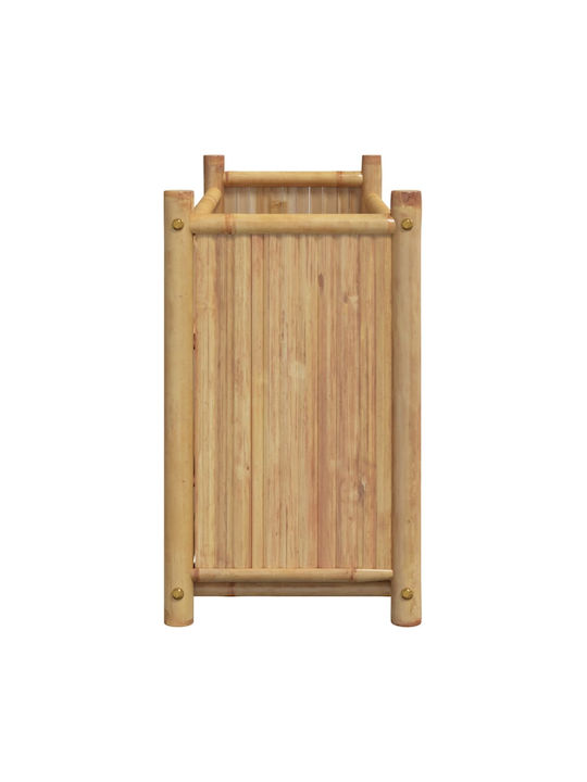 Саксия 100x30x50 см Бамбук Кафяв 100 X 30 X 50 см