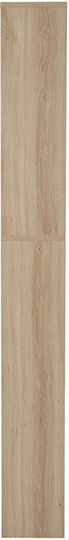The Home Deco Factory Floor Bathroom Shelf Wooden 60x20x166cm Brown