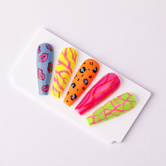 Molly Lac Хибриден Лак за Нокти Neon Kiwi 8гр 1бр