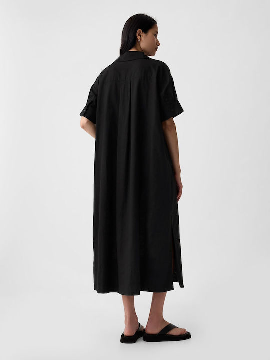 Summer Midi Dress Black