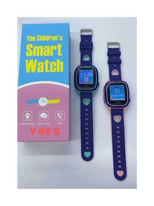 Y85s Kinder Smartwatch mit Kautschuk/Plastik Armband Green