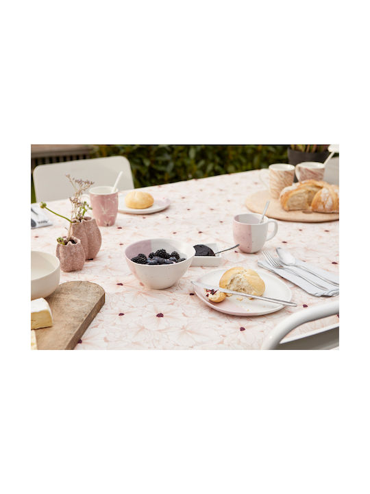 Kaemingk Servierschüssel Rund Keramik Rosa mit Durchmesser 15.2cm 1Stück