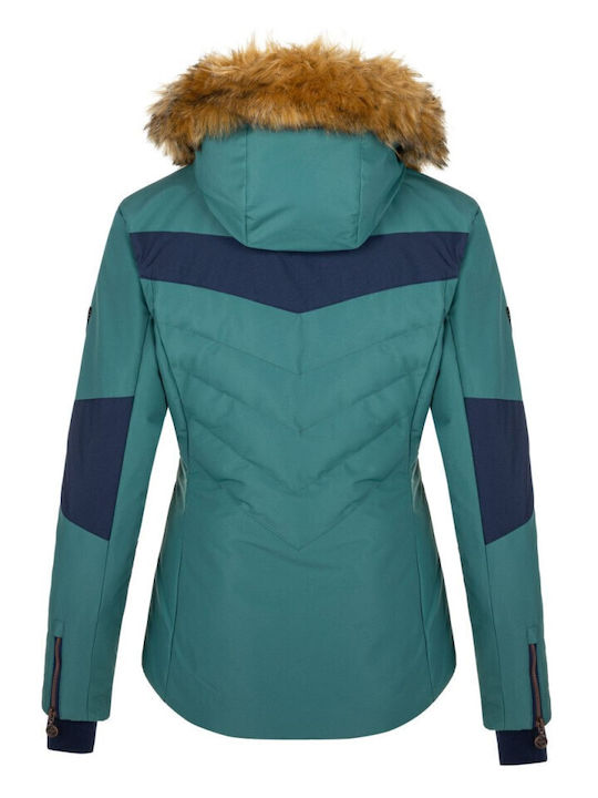 Kilpi SL0111KI-DGN Frauen Jacke aus für Ski & Snowboard Grün