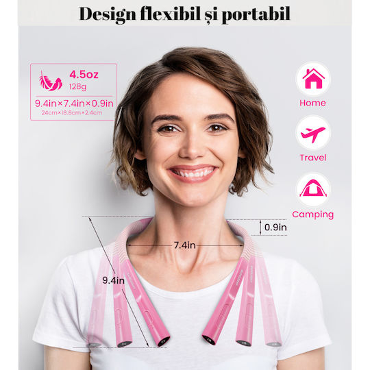 Lampă de citit cu gât flexibil ușoară Glocusent încărcare USB multifuncțională cu LED-uri pentru citit, tricotat, reparații, oprire automată, 3 temperaturi de culoare, 3 niveluri de luminozitate