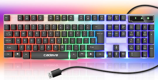 E203-2 Gaming Tastenfeld mit RGB-Beleuchtung (Englisch US)