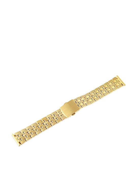 New Era Μεταλλικό Μπρασελέ Χρυσό 22mm