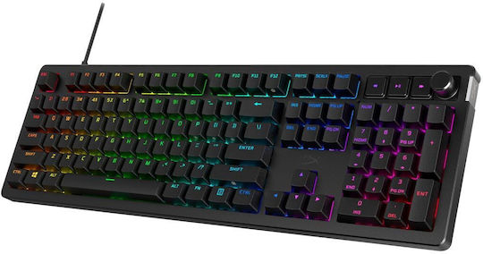 HyperX Alloy Rise Gaming Mechanisches Tastatur mit HyperX Rot Schaltern und RGB Beleuchtung (Englisch US)
