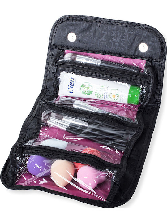 Necessaire in Schwarz Farbe