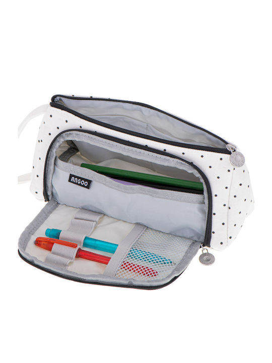 Necessaire in Weiß Farbe 22cm