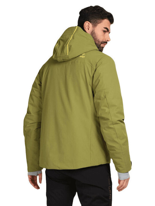 Kilpi Tonnsi Herren Jacke Lässig Wasserdicht Green