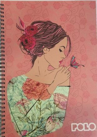 Polo Spiral Notebook Ruled 60 Sheets Dino 1pcs (Μiscellaneous Designs)