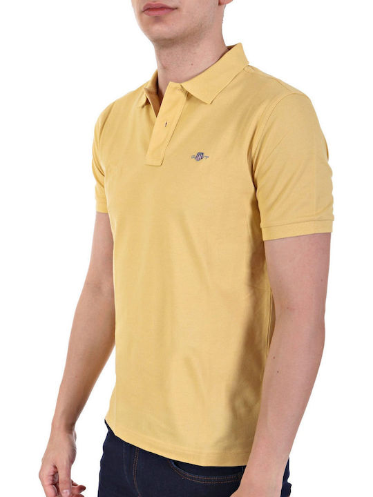 Pique Polo T-Shirt Yellow