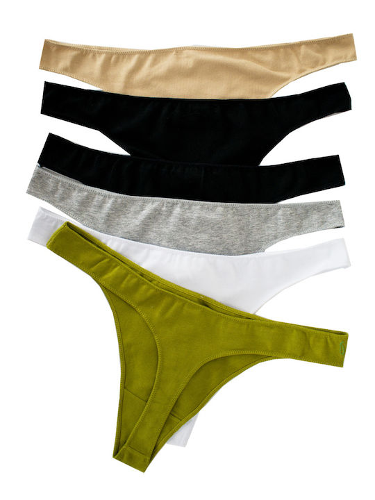 Γυναικεία String MultiPack Multi