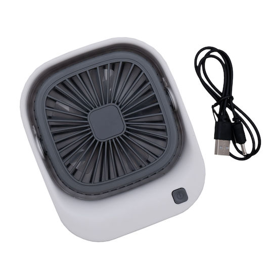 Uncle George Вентилатор USB Бял 07.01.00-0017-WHT