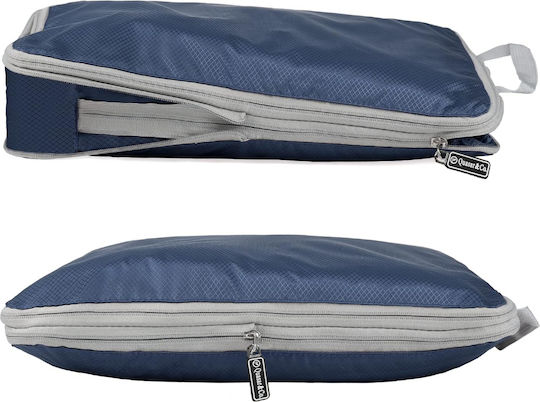 Quasar Luggage Organizer Covers Θήκη Οργάνωσης Μπλε 6τμχ