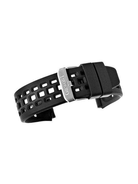 Brățară pentru smartwatch Giewont Gw440 Gwp440-1 din silicon negru
