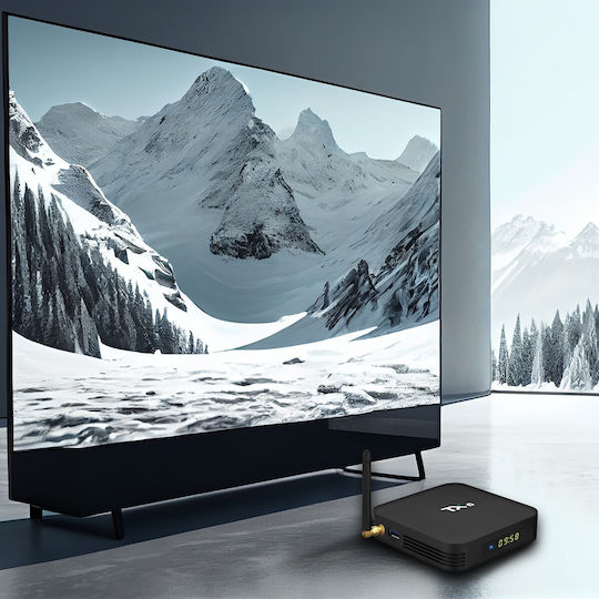 TV Box TX6 4K UHD with WiFi USB 3.0 4GB RAM and 4GB Storage Space with Operating System Android