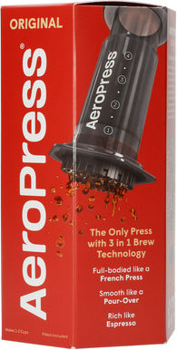 Aeropress Manual Filter Coffee Maker Plastic Black 250ml