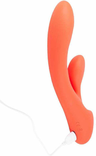 Rabbit Επαναφορτιζόμενος Δονητής Bali Sunset Bendable Rabbit Vibrator Coral