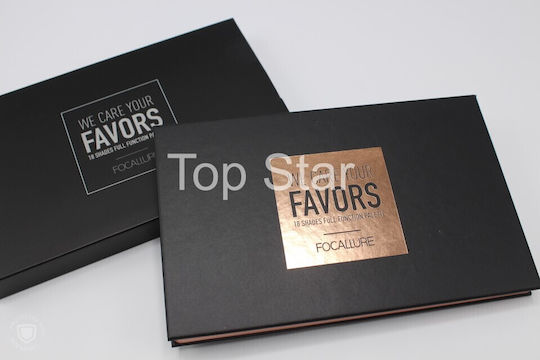 Focallure We Care Your Favors 18-part Eye Shadow Kit 01 Bright Lux