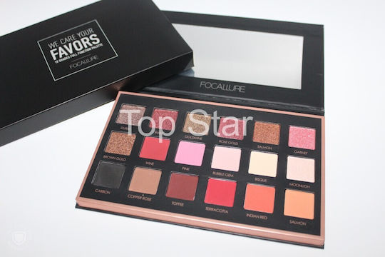 Focallure We Care Your Favors 18-part Eye Shadow Kit 01 Bright Lux