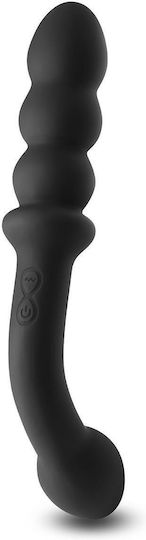 Ns Novelties Dublu Vibrator 21.4cm Negru