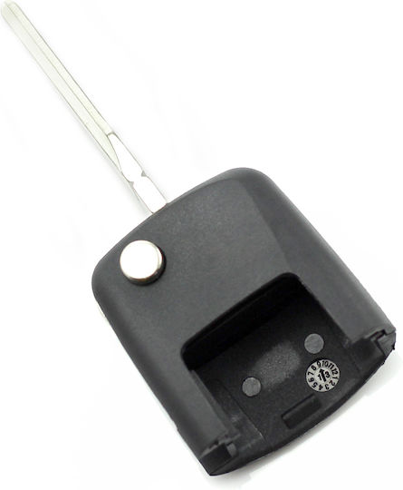 CarGuard Carcasă cheie auto cu lamă cu 1 buton pentru VW